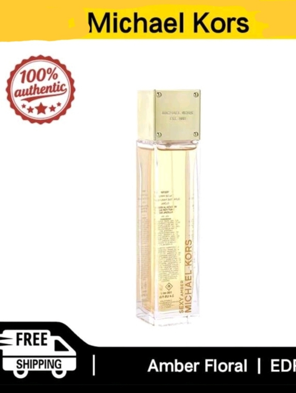 Michael Kors Sexy Amber Eau de Parfum - Gold & Amber Bottle BN - Picture 4 of 8